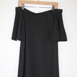 ZARA TRF OFF THE SHOULDER LITTLE BLACK DRESS